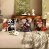 My Hero Academia Bakugou  Pillow Covers Cartoon Sofa Decorative Home Double-sided Printing Short Plush Cute Cushion Cover