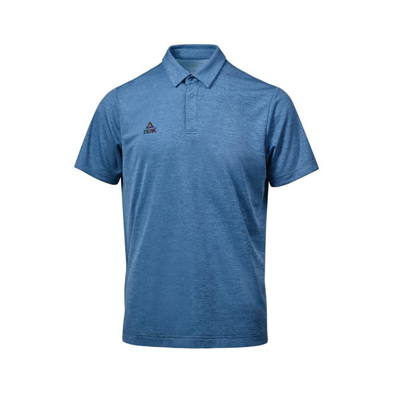 PEAK Men s Ice Silk Short Sleeve Polo Shirt TF628087 S