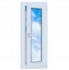 Janela de PVC Branca 40X100 Direita, Nova 400X1000 Mm Oscilobatente Vidro Duplo