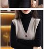 2023 Fashionable Versatile Knit Sleeveless Cardigan Vest for Women - Autumn/Winter Sweater