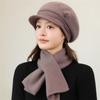 Ladies in the elderly grandma warm fleece thickened middle-aged and elderly mother cold wool hat winter knitted hat