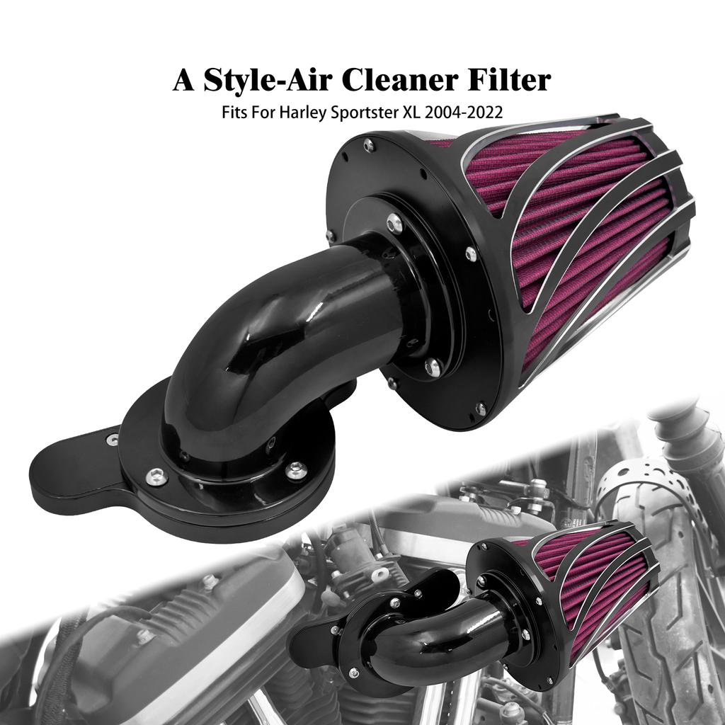 Motorcycle Air Cleaner CNC Intake Air Filter For Harley Softail Breakout Fat Boy FXLR FL Touring Glide Road King Sportster Dyna