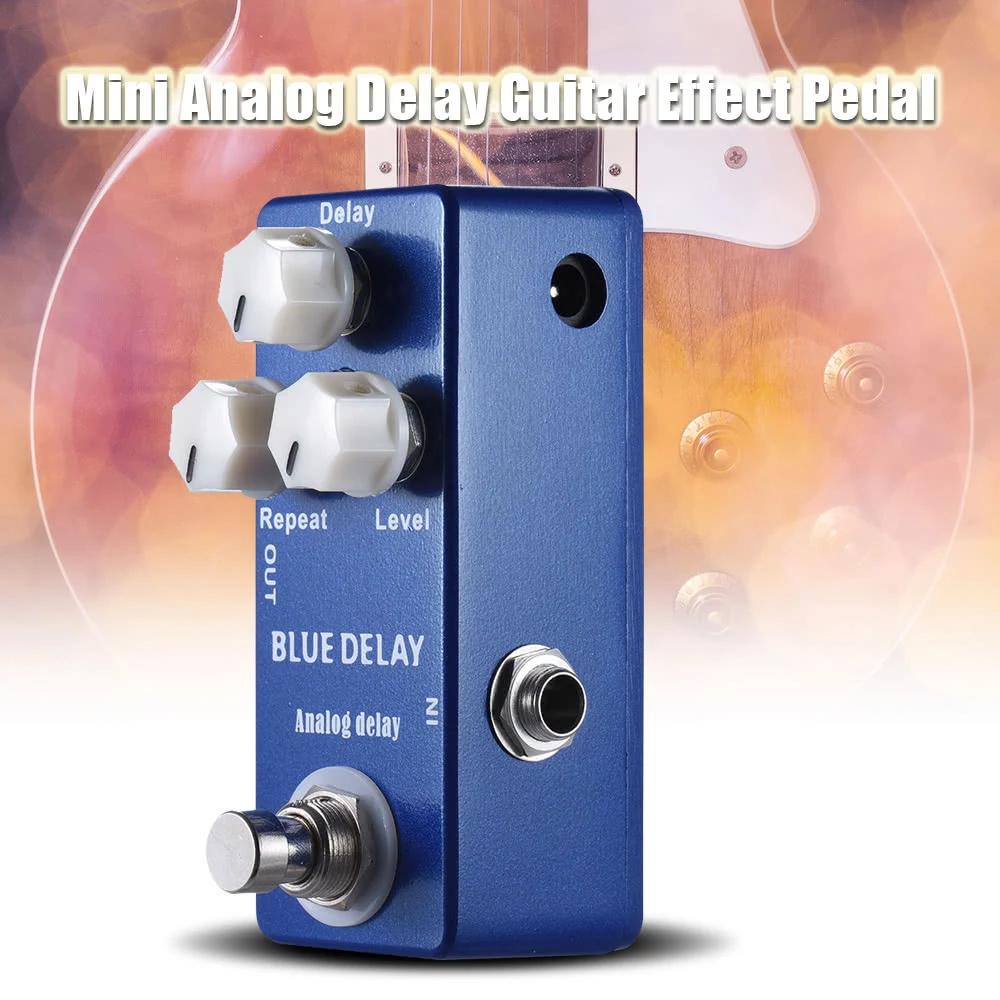 Buy Mini Analog Delay Guitar Effect Pedal True Bypass Zincaluminium Alloy Body at affordable