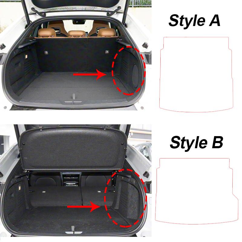 Pour Mazda 6e EZ-6 J90A 2024 2025 2026 Tapis de Coffre de Voiture en Cuir Anti-saleté Doublure de Rangement pour Bagages Coussin Tapis de Coffre Accessoires Auto