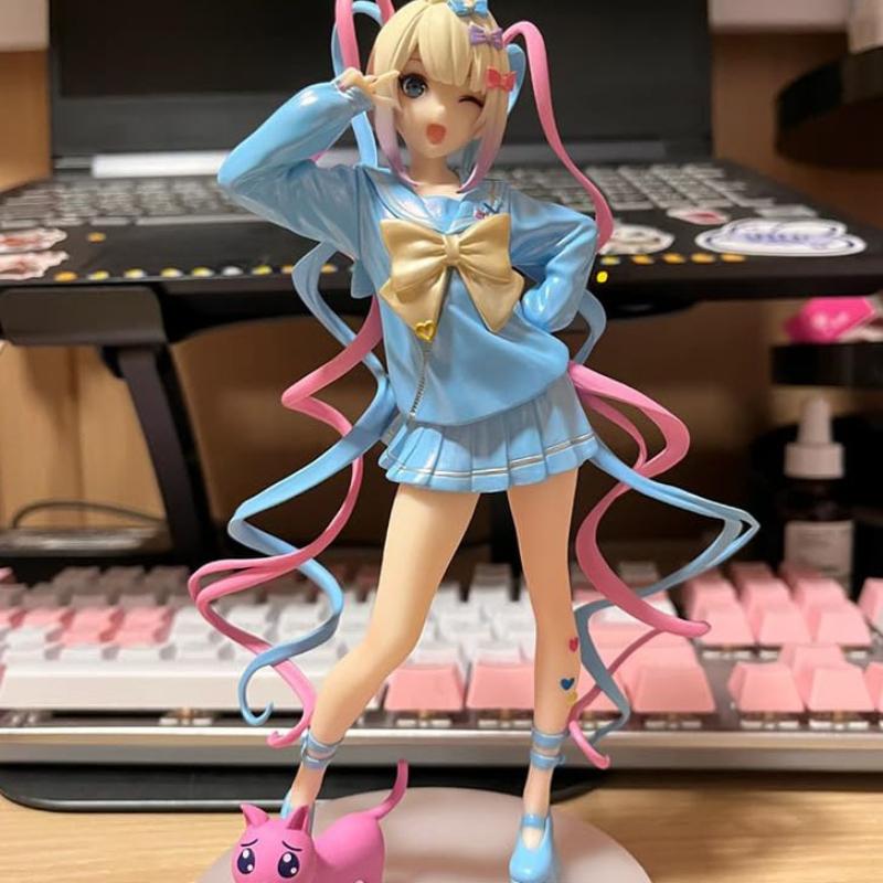 20CM Anime Super Sky Sauce Cute and Sweet Cartoon Character Model Ornament Action Doll Handmade Desktop Decoration New Year Gift