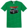 Boosted Racing Car Graphic T Shirt Cool Black Car Design Sleeveless Tee