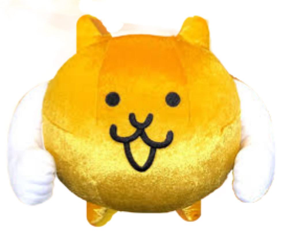 The Battle Cats MB Plushie 3 (Gold Cat Builder)