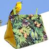 Washable Hut Tent Quick Dry Triangular Bird Nest Comfortable Bird Cage Toy  Cockatiels