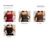 Plus Size Women's Quick-Drying Yoga Sports Vest with Elastic Fit and Beautiful Back Design