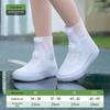 Unisex Waterproof Non-Slip Rain Boots and Shoe Covers - Durable and Thick for Outdoor Use, Includes Children's Sizes