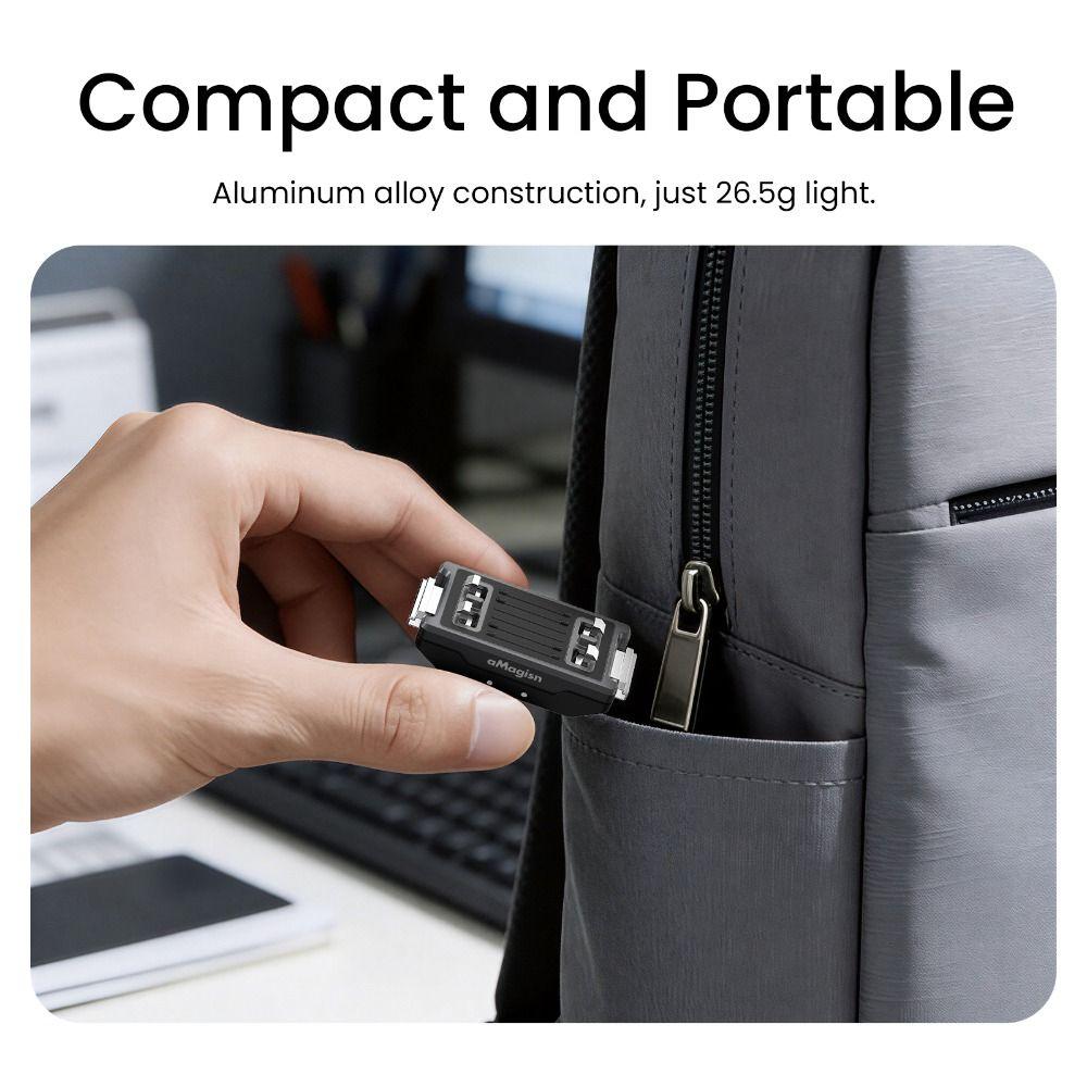 Metal Expansion Adapter for Insta360 X5/X4 Air/Ace/Ace Pro/Ace Pro 2 Action Camera Accessories