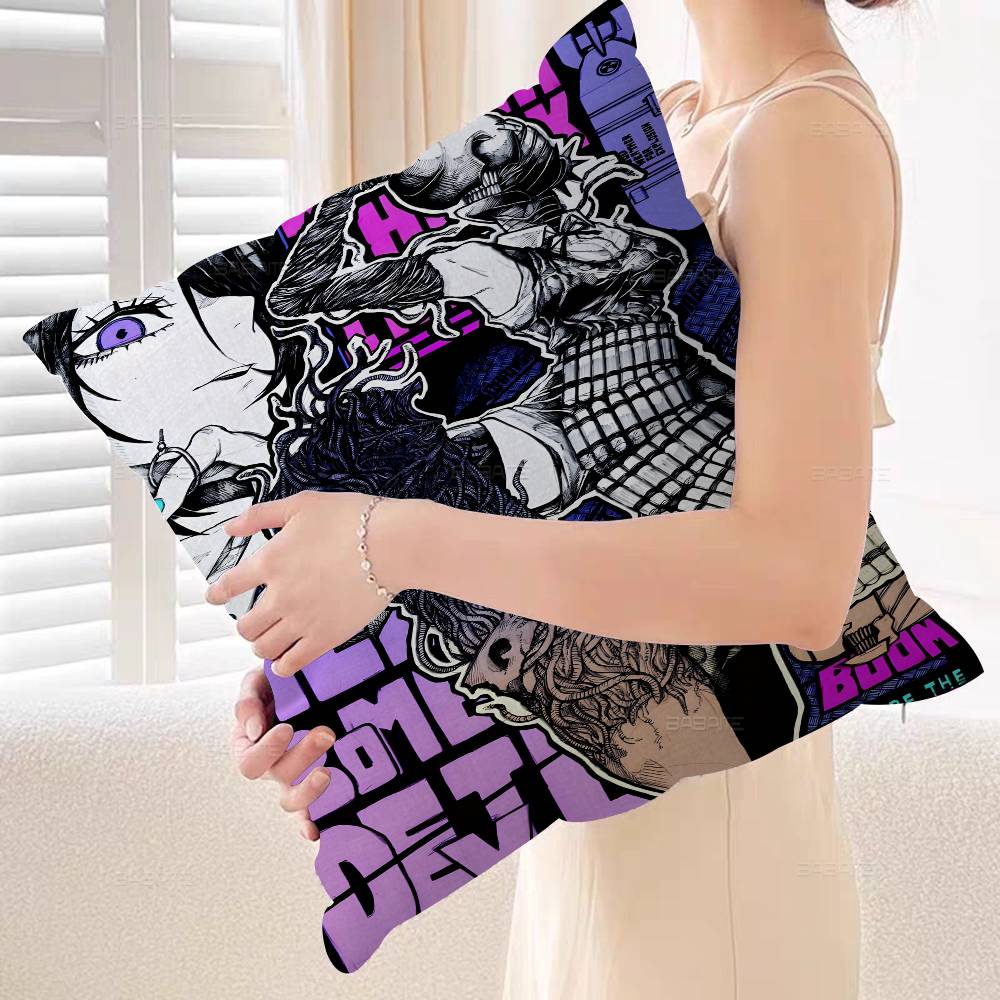 Popular Anime C-Chainsaw M-Man R-Reze A-Arc Pillow Anime Pillow Sofa Bed Head Pillow Cover Cushion Cover 45x45 Cm Fashion