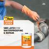Dr.Fixit 302 Super Latex SBR Waterproofing & Repair Compound, Bonding Agent for Concrete & Plaster, 500g Grey Use