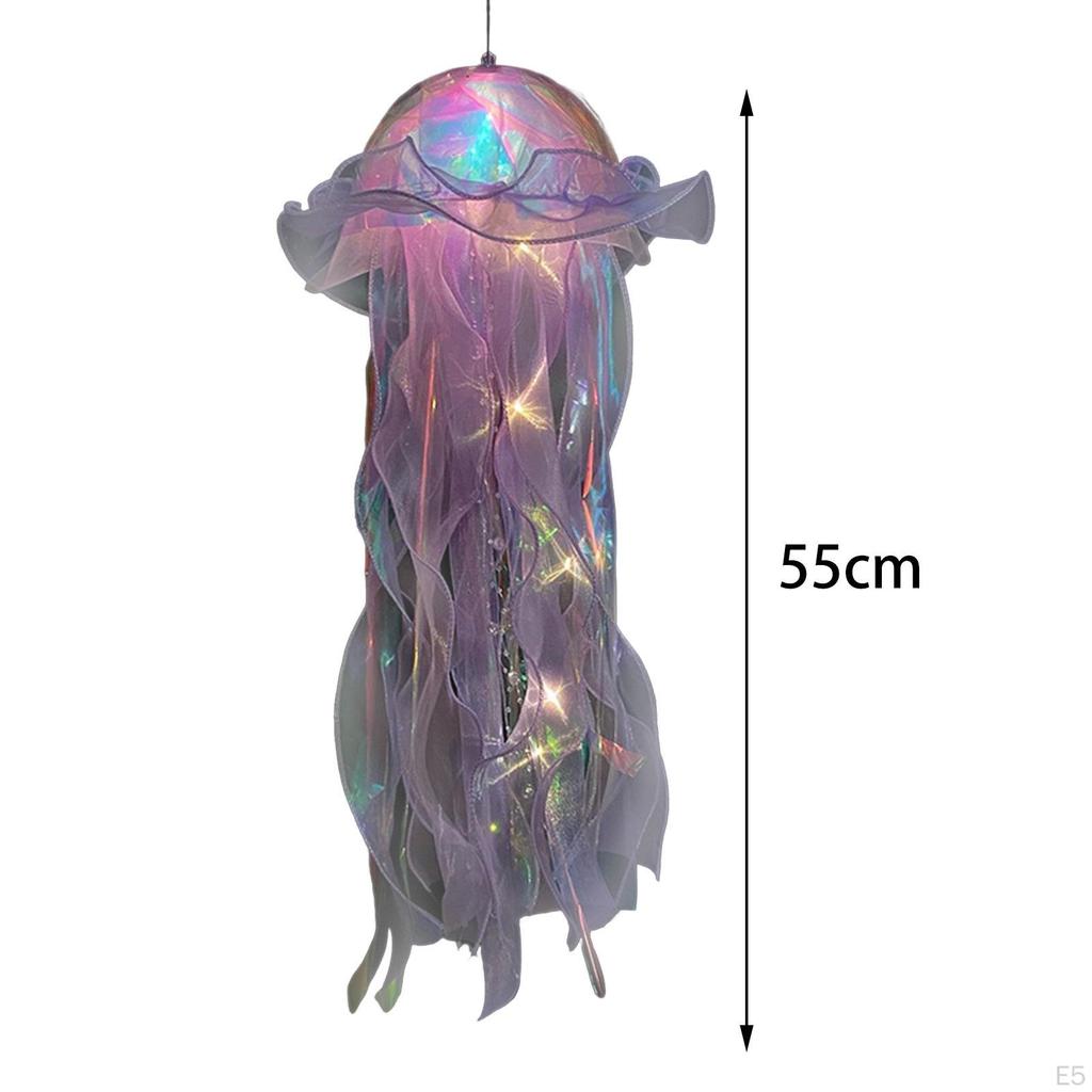 Jellyfish Lamp Material DIY Lantern for Living Room Bedroom Dorm