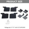 Sturdy RC Car Replaceable Fenders Mud Flaps for 1/10  TRX4 82046-4 RC Crawler Car Guard Parts