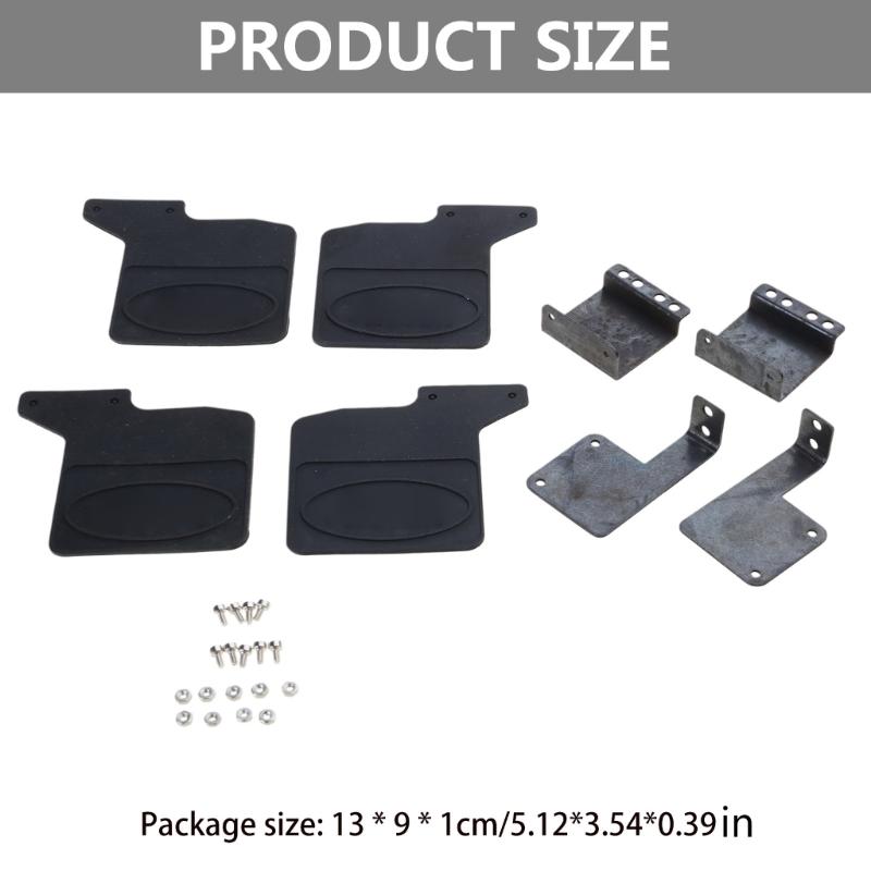 Sturdy RC Car Replaceable Fenders Mud Flaps for 1/10 TRX4 82046-4 RC Crawler Car Guard Parts