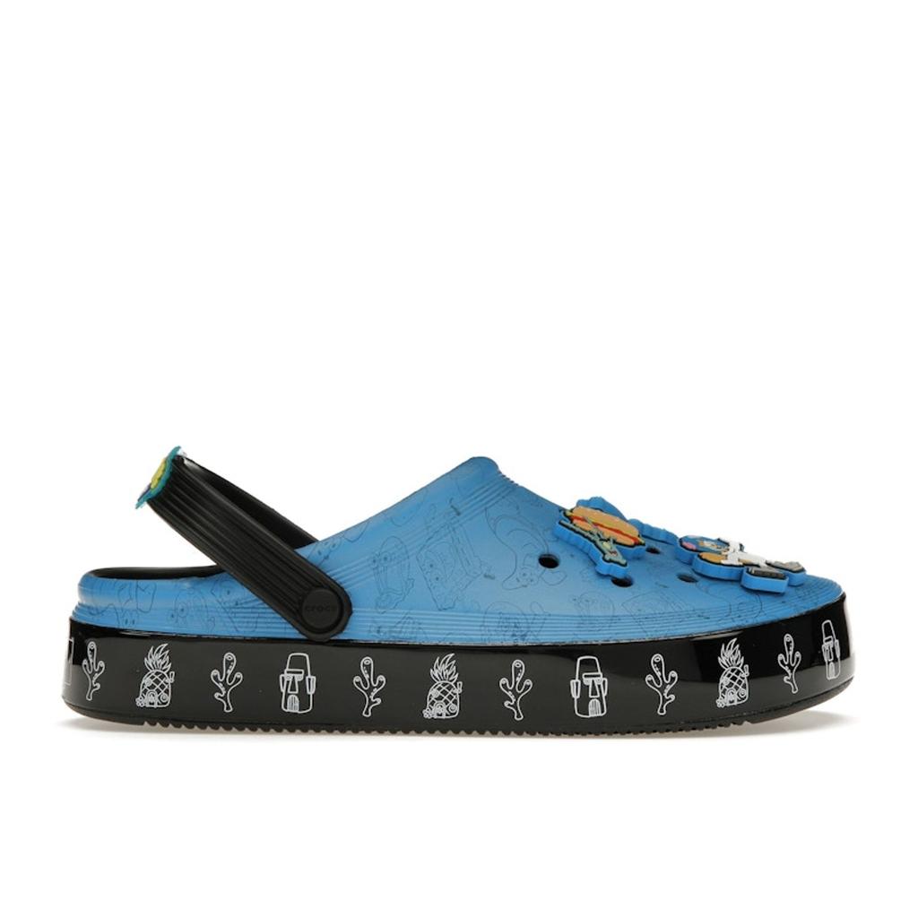 Crocs SpongeBob SquarePants X Off-Court Clog Bikini Bottom Unisex Sneakers Blue Black 209825-001