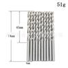 10-Piece High-Speed Steel Twist Drill & 5-Piece Hand Drill Bit Set