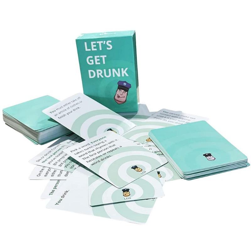 88 Cards Let's Get Drunk - Drinking Games for Adults Party - Drinking Card Games for Adults - Fun Drinking Games