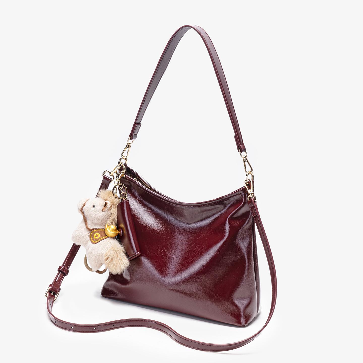 Легкая Роскошь Высококлассная Красная Сумка Атмосферная Свадебная Сумка Невесты Модная Универсальная Модная Сумка на Плечо