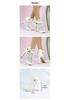 Elegant Waterproof Mesh Lace Platform High Heels
