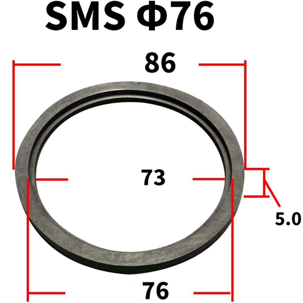 19 25 32 38 45 51 63 76 89 102 133 159mm Élelmiszeripari minőségű FKM tömítő tömítőgyűrű csík szaniter SMS csatlakozóhoz otthoni sörfőzéshez