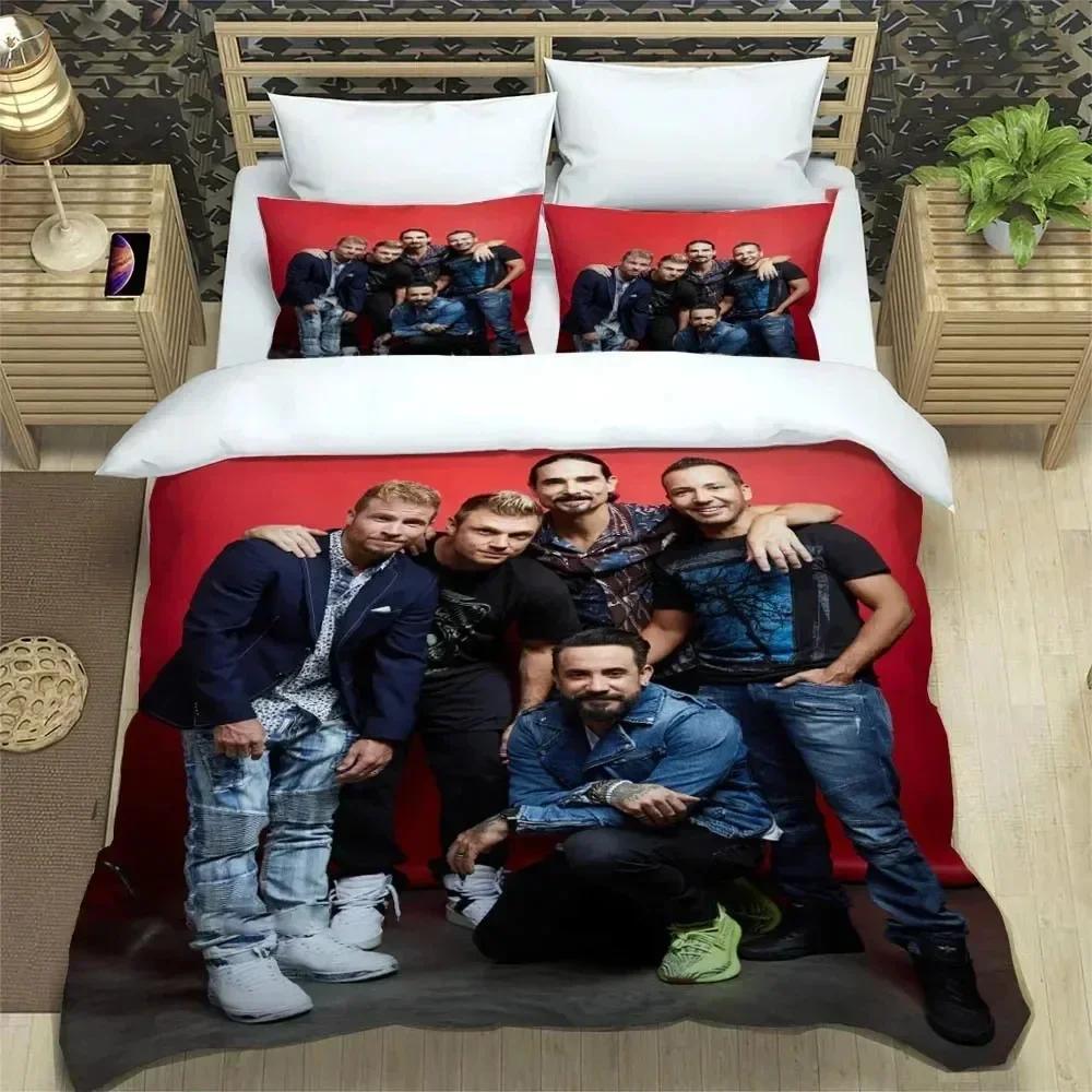 BSB Band Backstreet Boys Bettwäschesets Exquisites Bettzubehör Set Bettbezug Bettdecke Set Bettwäscheset Luxus Geburtstagsgeschenk