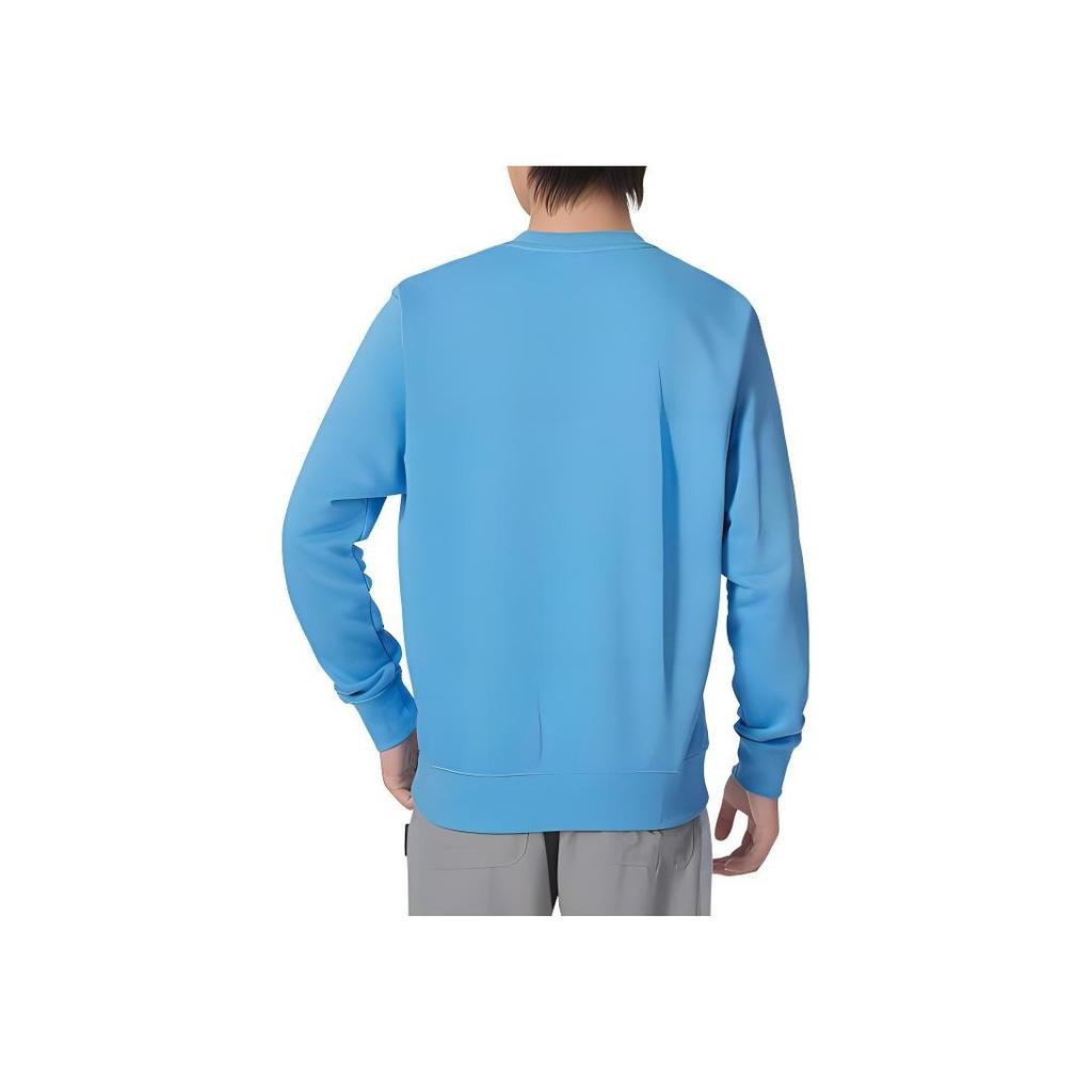 Nike SS24 Minimalistická volná mikina s kulatým výstřihem Pletená mikina Pánské mikiny Modrá BV2667-412