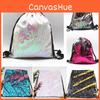 Stunning Mermaid Sequin Drawstring Backpack Large Capacity For Outdoor Use
