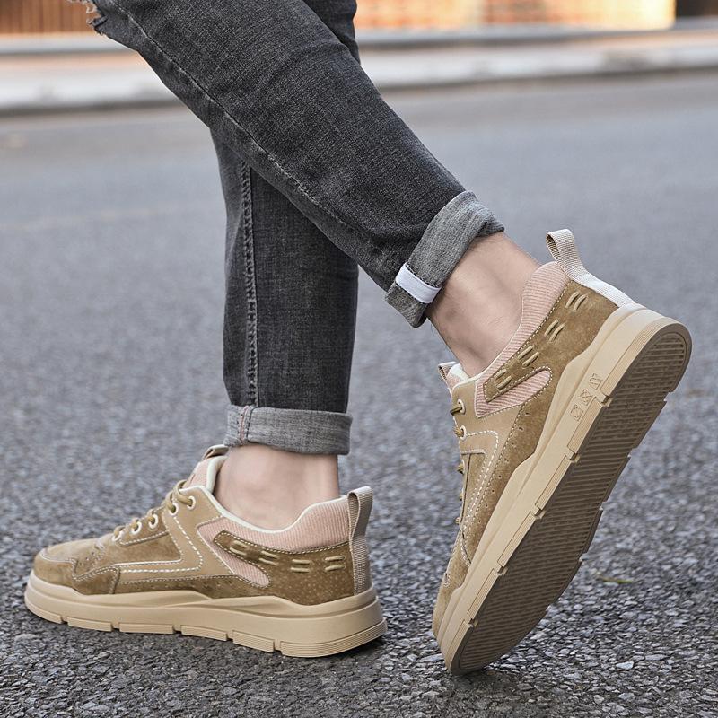Shoes New Autumn Outdoor Travel Thick-soled Non-slip Wear-resistant Casual Shoes Light Luxury Board Shoes