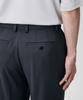 MUSINSA STANDARD Relaxed Tapered Hidden Banding Crop Slacks [Iron Gray]