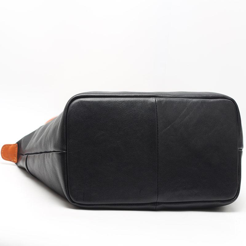 Women'S Bag Genuine Leather Women'S Bag Underarm Shoulder Cowhide Tote Bag Niche Retro Commuter Bag