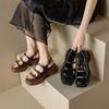 Women's Sandals 2026 Summer New Platform Sandals Fashion Casual Wedge Sandals for Women Open Toe Beach Sandalias Sandalias Mujer