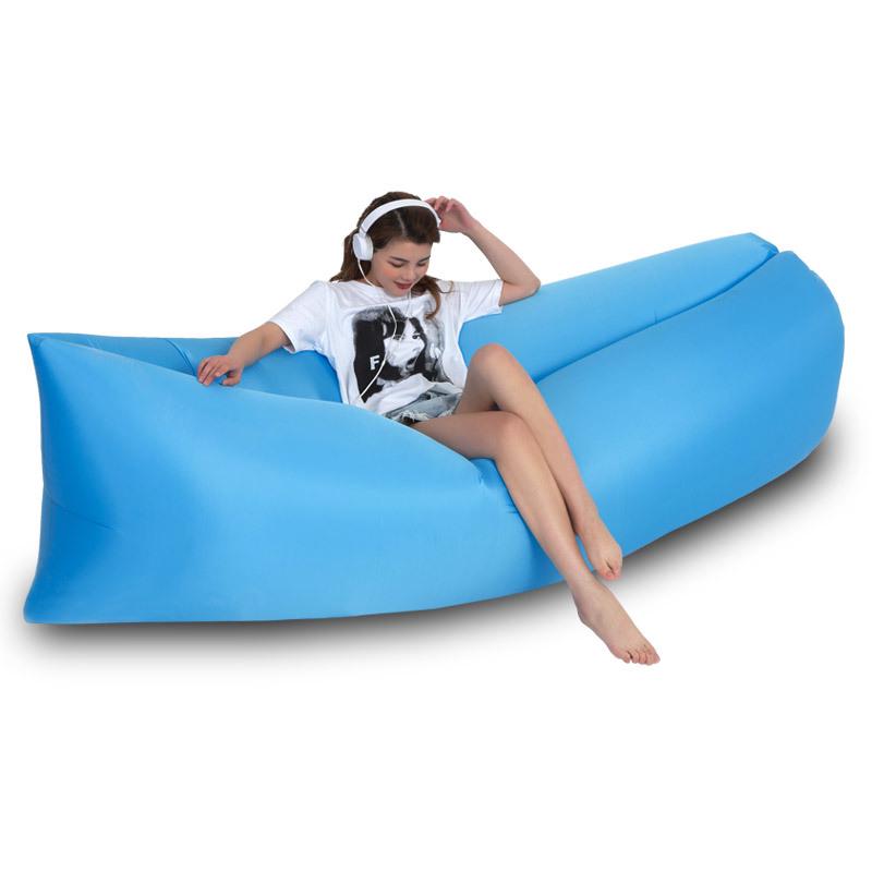 Portable Inflatable Sofa Bed for Outdoor Camping