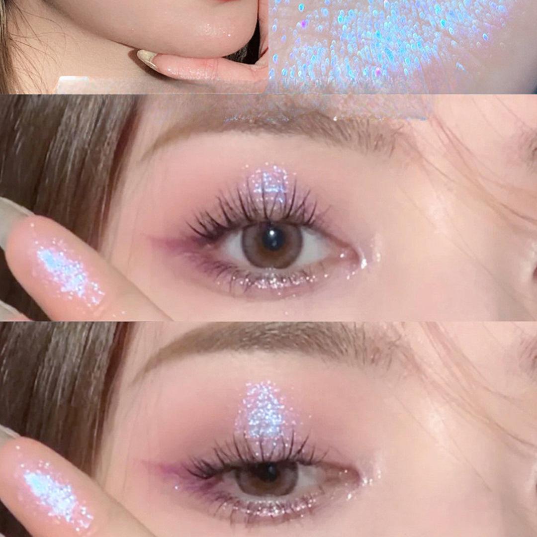 

Жидкие тени для век с блестками, перламутровые тени для век, подводка для глаз, косметическое мерцание, осветление лежачего шелкопряда, макияж глаз, косметика