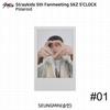 Stray Kids 5th Fanmeeting SKZ 5'CLOCK Official MD Tin Case Polaroid KPOP K-POP
