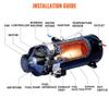24V Car Preheater Diesel Heating Water Heating Parking Heating