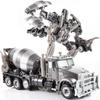 AOYI 8 ÎN 1 Devastator Supradimensionat Transformare Jucării de Înaltă Calitate Băiat Anime Cârlig Figurine de Acțiune Robot Mașină Model Vehicul de Inginerie Copii 48cm