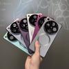 This Is Suitable for The OPPOFindx8 Ultra-thin Nude-feel Matte PCfindX8pro Phone Case with A Metallic Paint Magnetic Attachment Borderless Design