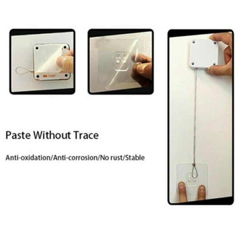 Stanzfreier automatischer Türschließer 500g-1200g Drahtseil Einziehbar Automatische Rückholspule Schließvorrichtung Türbeschläge