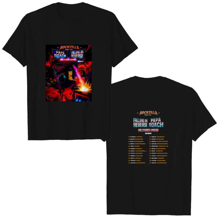 Rockzilla – Summer Tour 2022 T-Shirt | Rock Tour Concert Graphic Tee XL