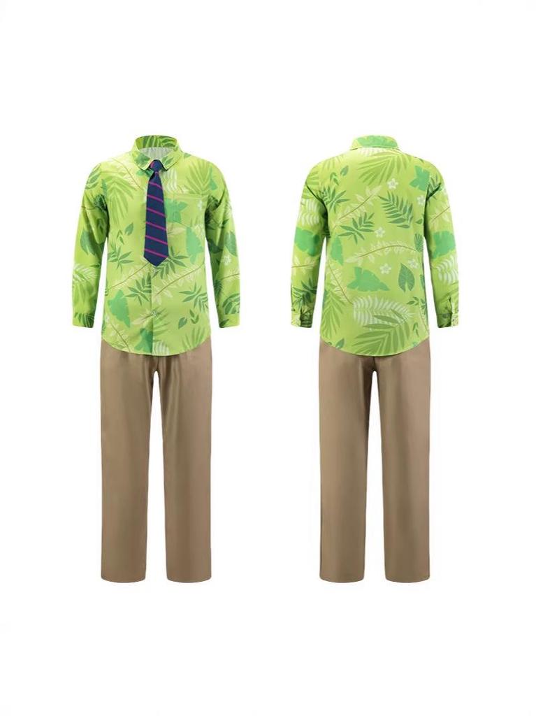 Nick Fox Cosplay Costume Set for Kids & Adults: Boys' Fox Clothing for June 1 Performance - Includes Shirt & Shorts
