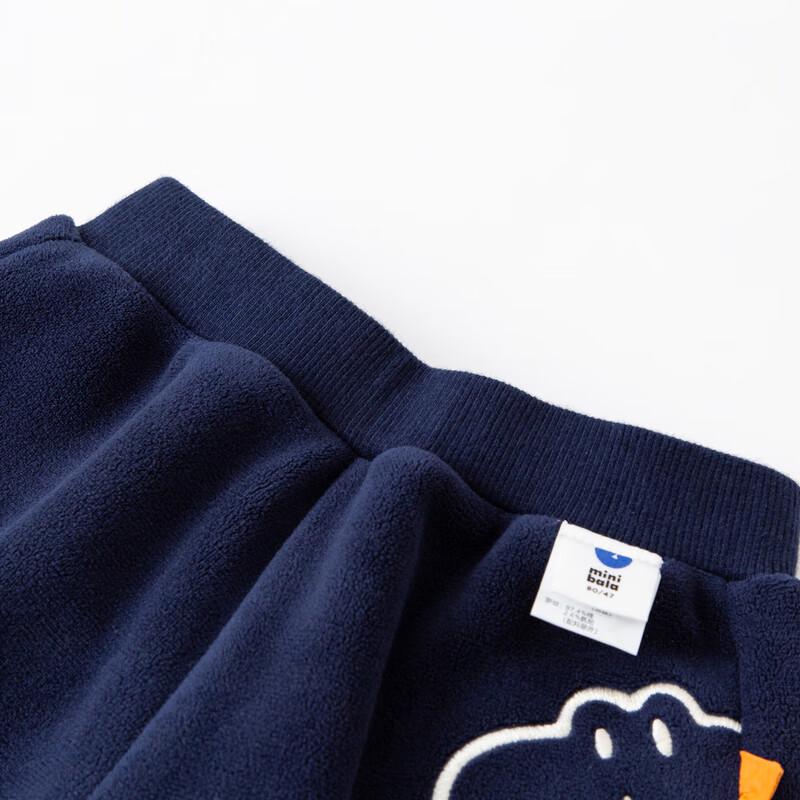 Mini Balabala Kids' Soft Fleece Lined Warm Pants