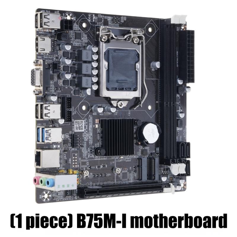 B75M-I Mini-ITX DDR3 Motherboards 16GB M.2 NVMe for Fast Speed SSDs for 2nd/3rd Processors Via LGA 1155 Socket