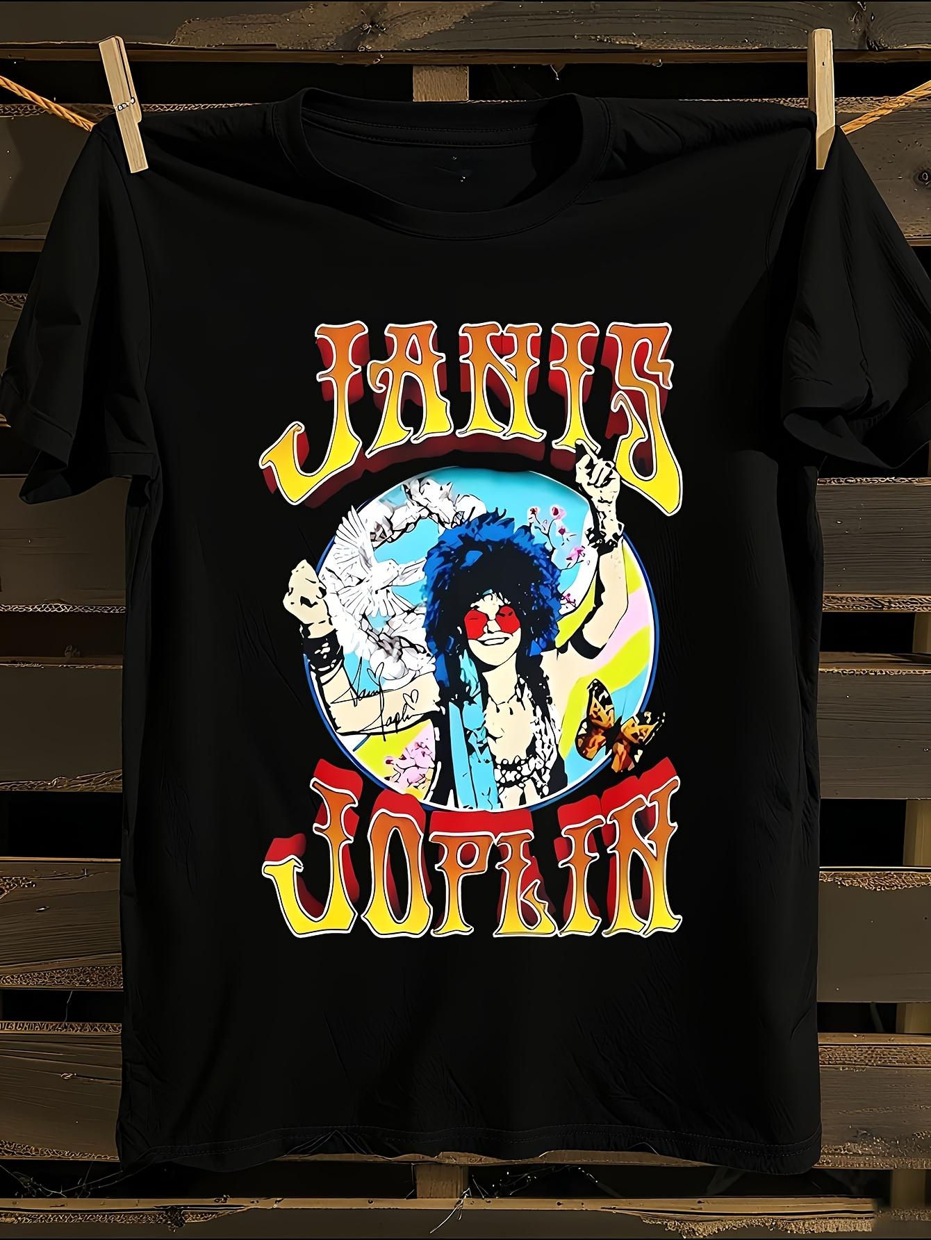 s Vintage Tshirt Vintage Janis Joplin Rock Tshirt L