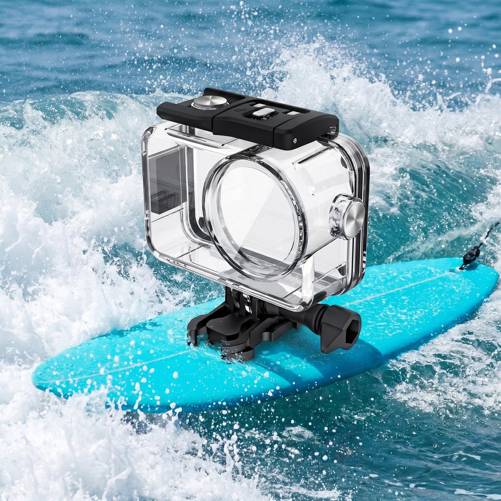 Underwater Diving Case for DJI Osmo Action 6 Sport Camera Accessories Protective Case Waterproof Housings Shell with Screw