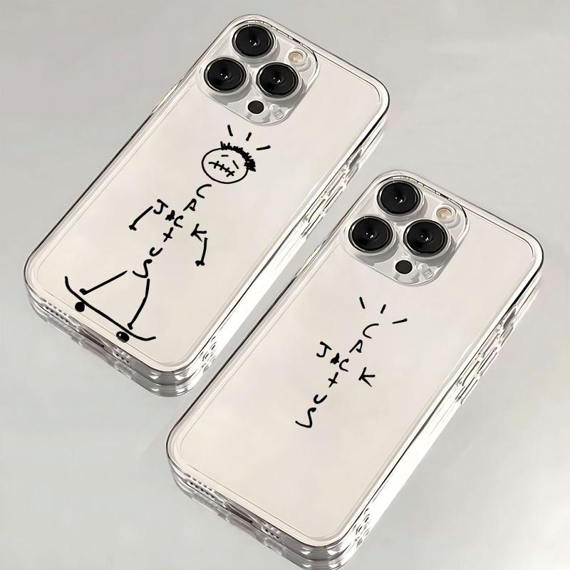 Travis Scott Cactus Jack Handyhülle Für iPhone 17 16 15 14 13 12 11 Pro Max Mini SE 7 8 Plus Luft Stoßfest Weiche Hülle Fundas
