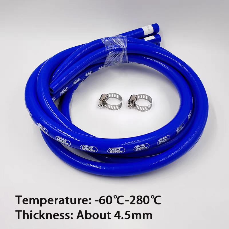 Car Modification Silicone Water Pipe High Temperature High Pressure Resistant Turbocharged Vacuum Meter Engine Exhaust Pipe