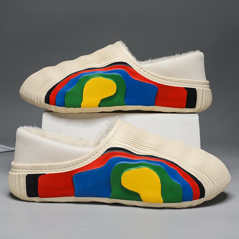 

Домашние тапочки, зимняя хлопковая обувь, сохраняющая тепло, тапочки для родителей и детей, легкие нескользящие мягкие удобные парные тапочки