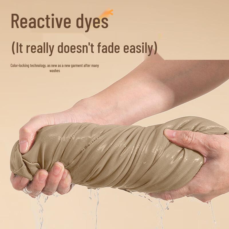 MINISO Men's Antibacterial Loose Fit Long-Sleeve Henley Tee